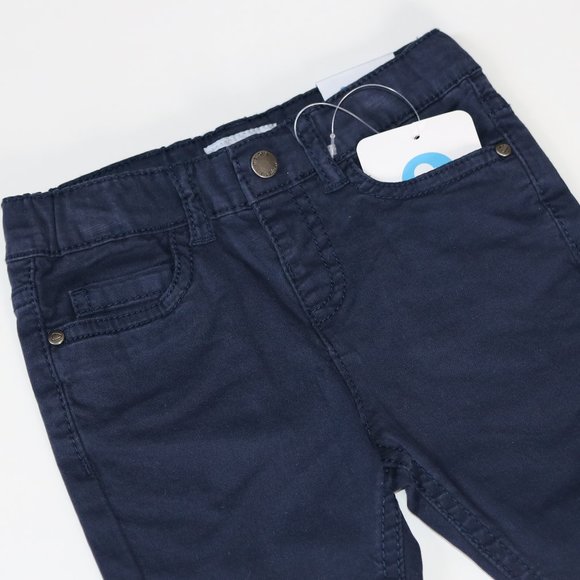 Mayoral Slim Fit Navy Chinos - Picture 2 of 3